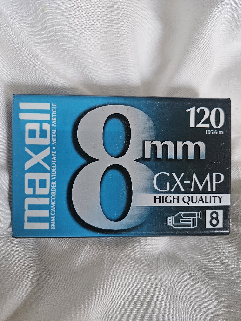 Brand NEW Maxell 8mm P6-120 GX High Quality Videotape